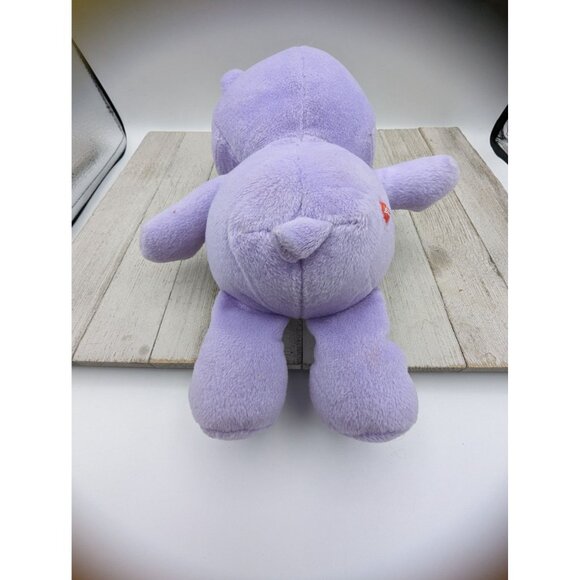 Care Bears 2002 Purple And White Harmony Bear 10” Flowers - Picture 4 of 5